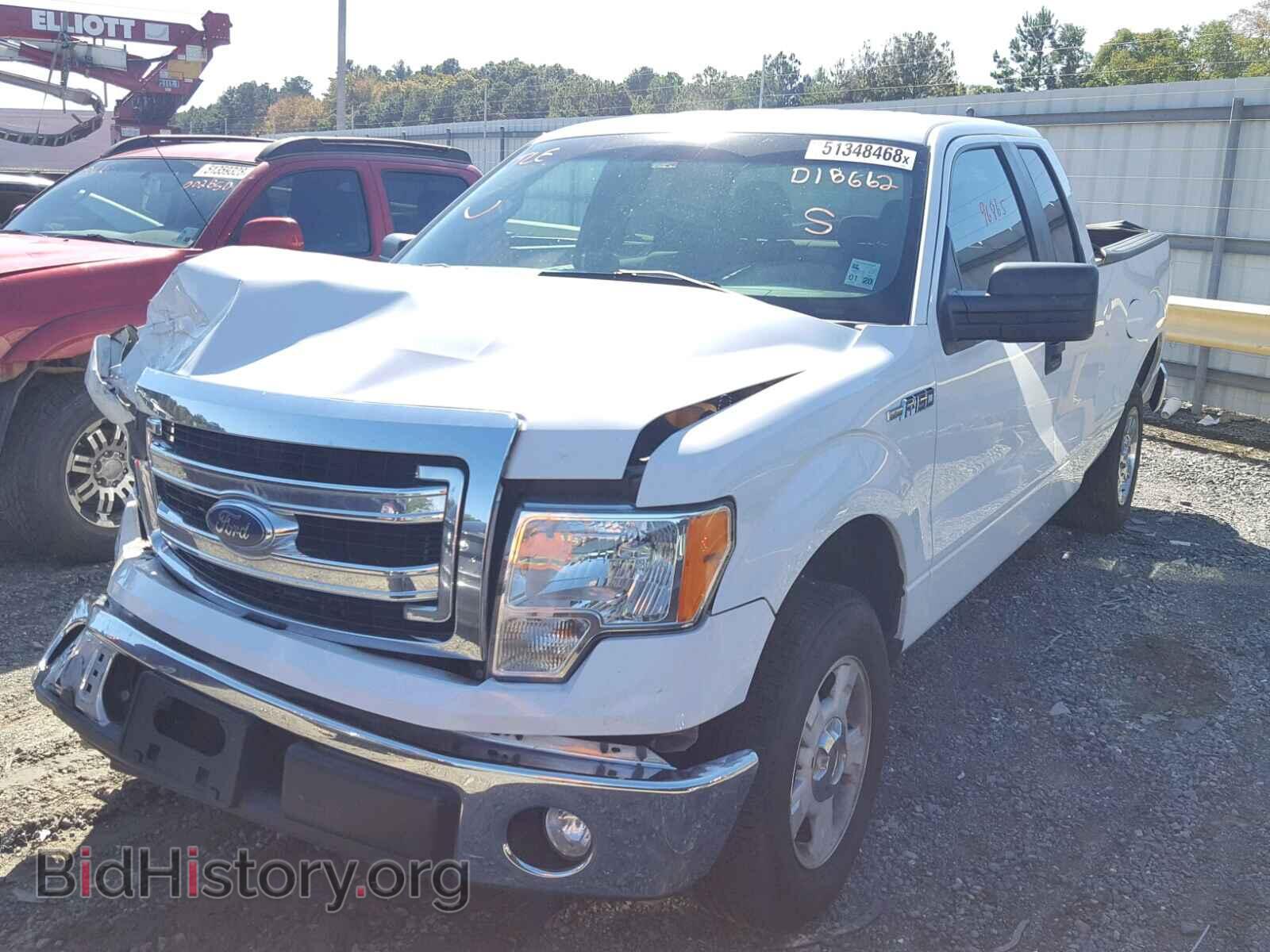 2013 FORD F150 SUPER - VIN: 1FTFX1CF3DFD18662 - Фото 2