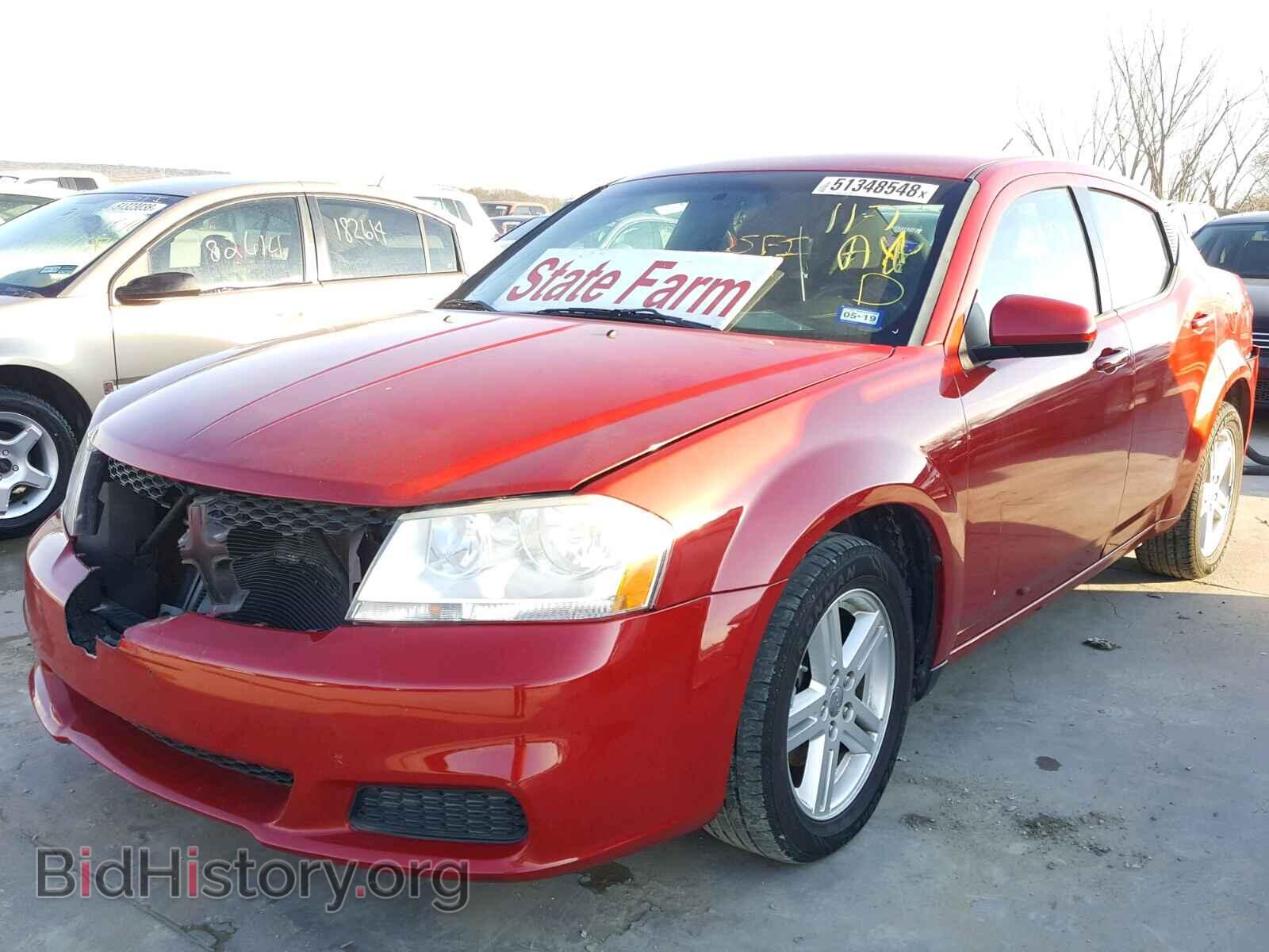 2012 DODGE AVENGER - VIN: 1C3CDZCB6CN194743 - Фото 2