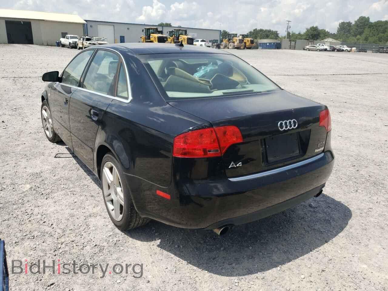2007 AUDI A4 - VIN: WAUAF78E87A097204 - Photo 3