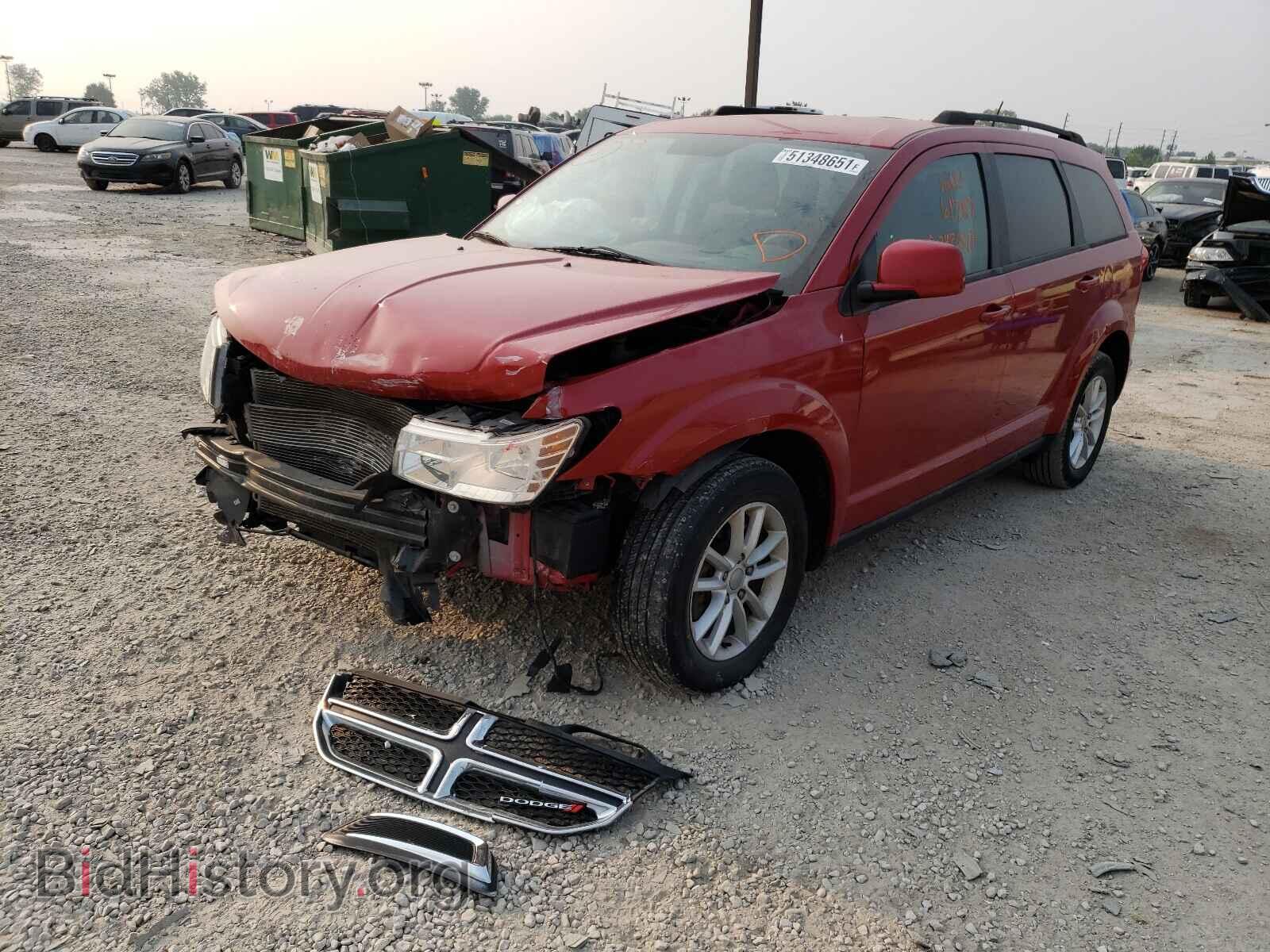 2015 DODGE JOURNEY - VIN: 3C4PDCBB4FT709156 - Фото 2