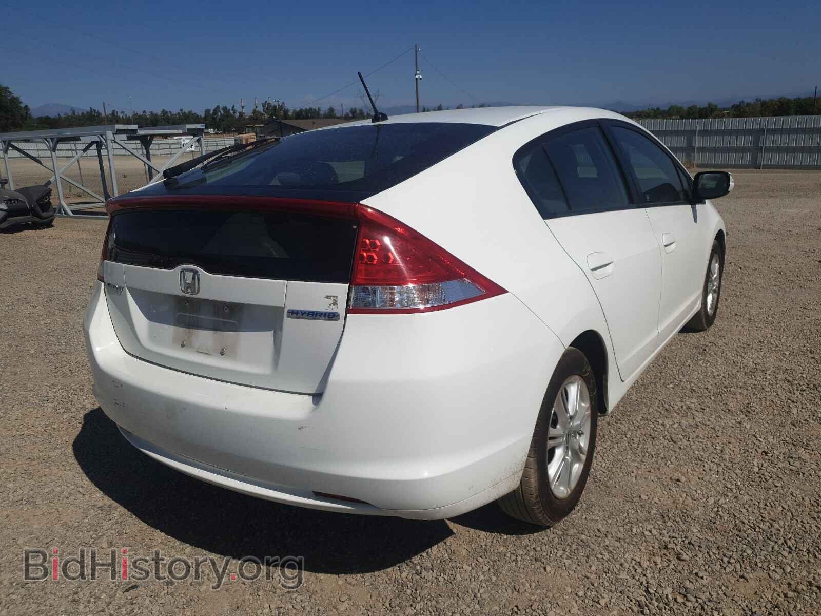2011 HONDA INSIGHT - VIN: JHMZE2H74BS010462 - Фото 4