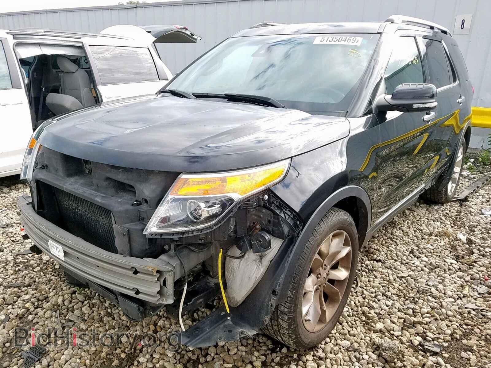 2014 FORD EXPLORER L - VIN: 1FM5K8F87EGB50242 - Фото 2