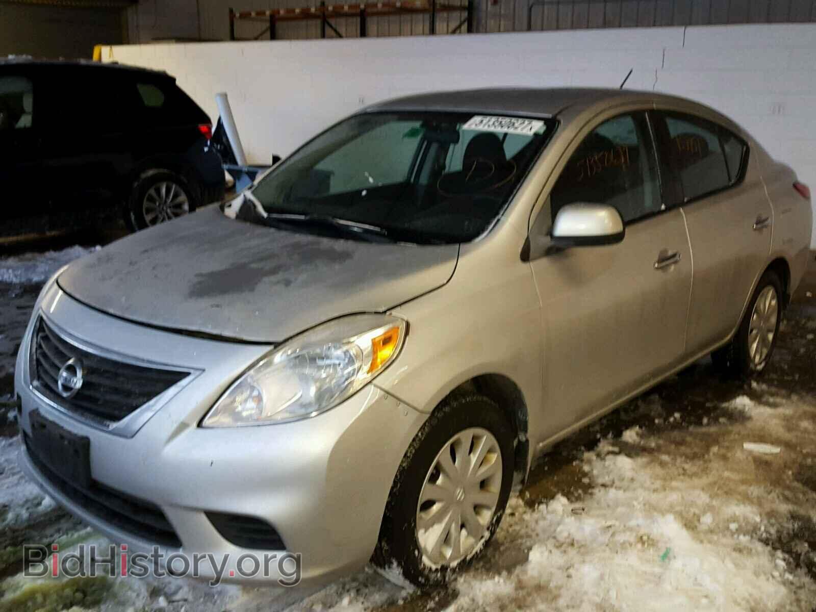 2012 NISSAN VERSA - VIN: 3N1CN7AP6CL853869 - Фото 2
