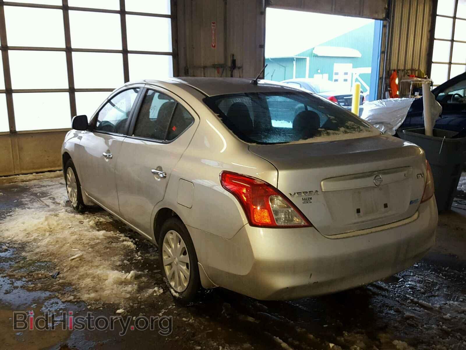 2012 NISSAN VERSA - VIN: 3N1CN7AP6CL853869 - Фото 3