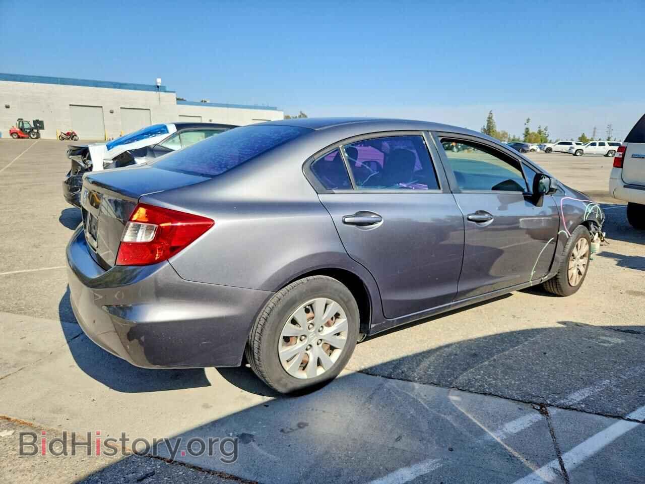 2012 HONDA CIVIC - VIN: 19XFB2F56CE389497 - Фото 3