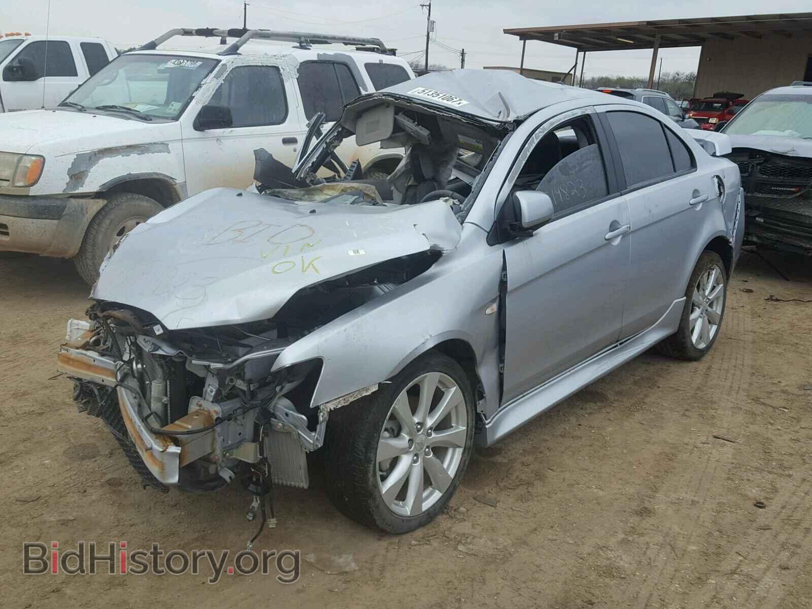 2012 MITSUBISHI LANCER - VIN: JA32U8FW7CU013489 - Фото 2