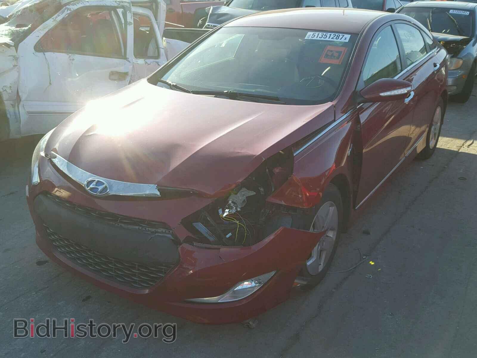 2012 HYUNDAI SONATA - VIN: KMHEC4A47CA043315 - Фото 2