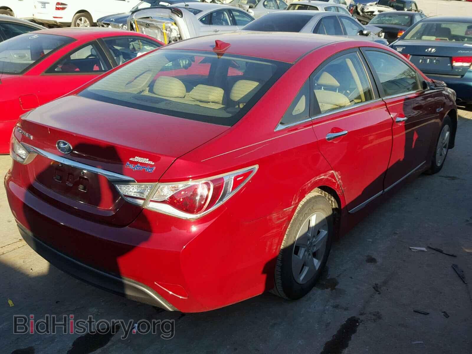 2012 HYUNDAI SONATA - VIN: KMHEC4A47CA043315 - Фото 4