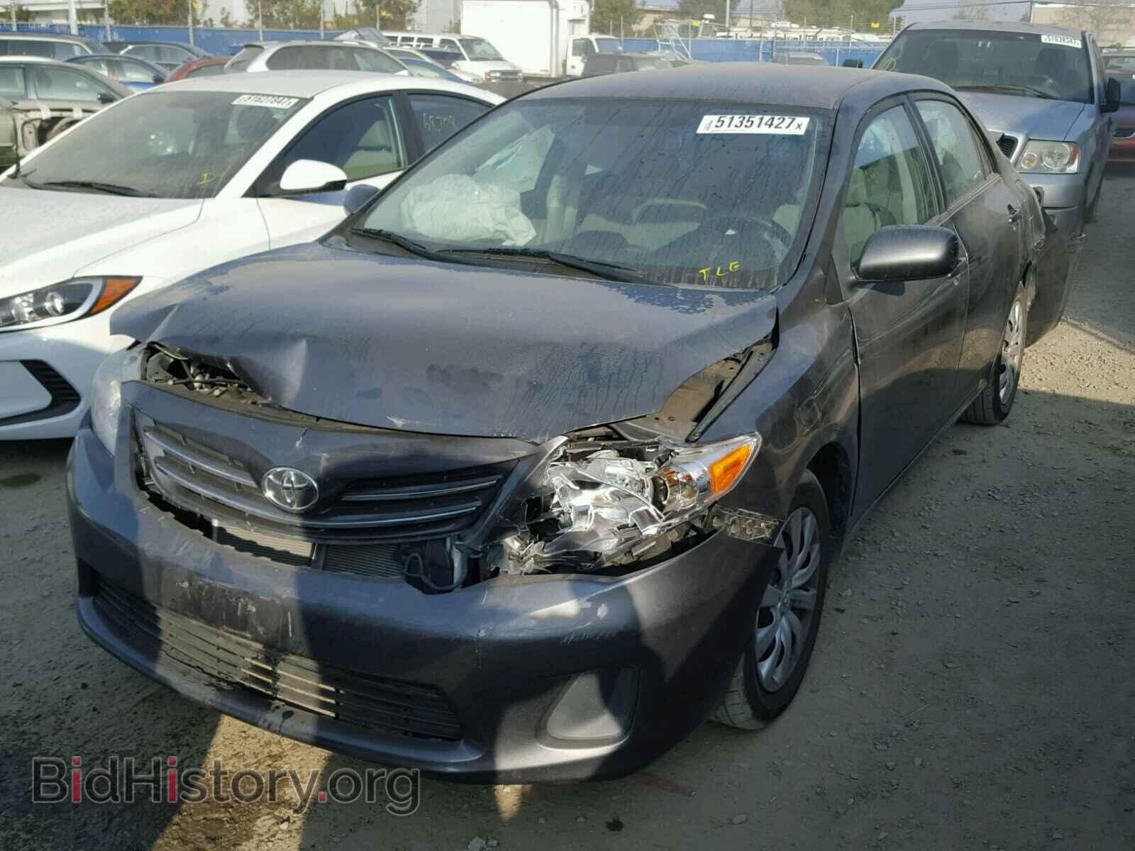 2013 TOYOTA COROLLA BA - VIN: 2T1BU4EE6DC042404 - Фото 2