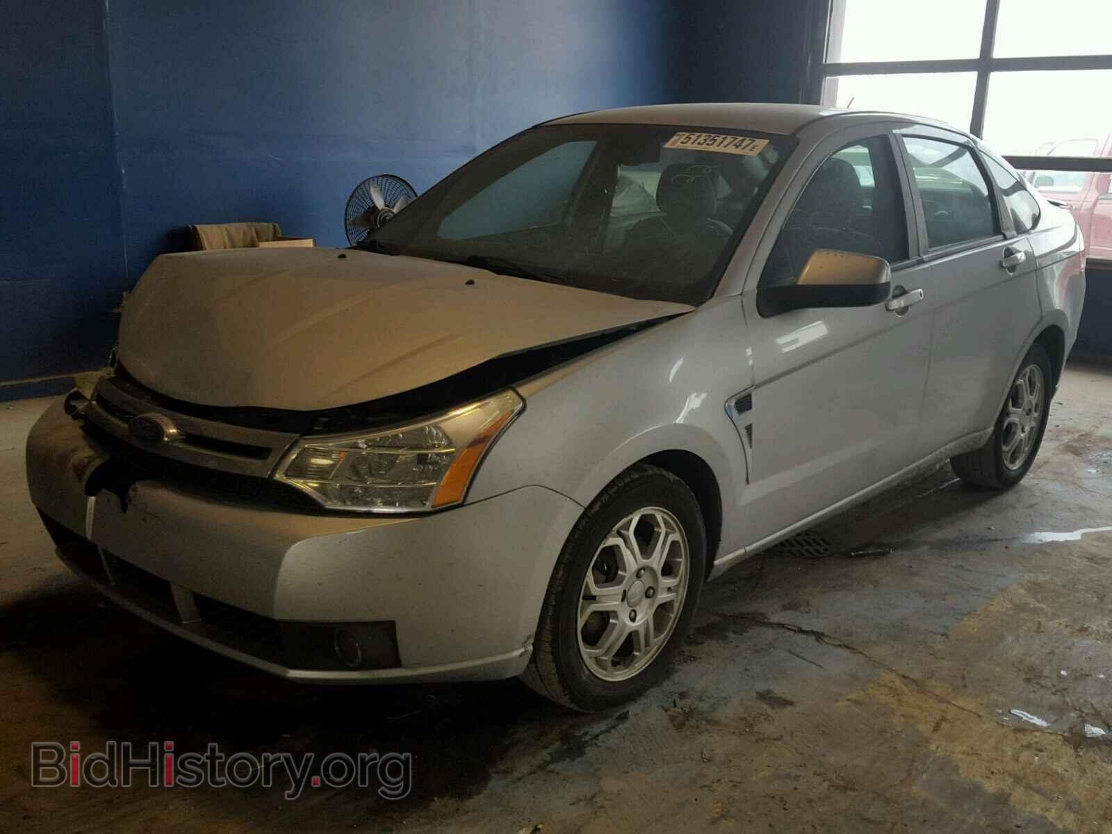 2008 FORD FOCUS - VIN: 1FAHP35N78W153381 - Фото 2