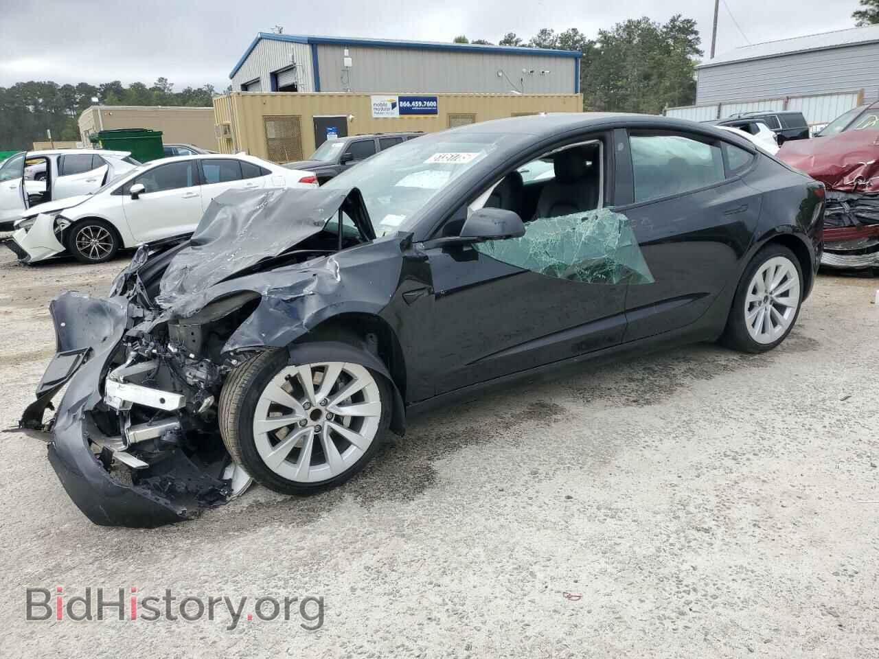 Photo 5YJ3E1EA1NF369979 - TESLA MODEL 3 2022