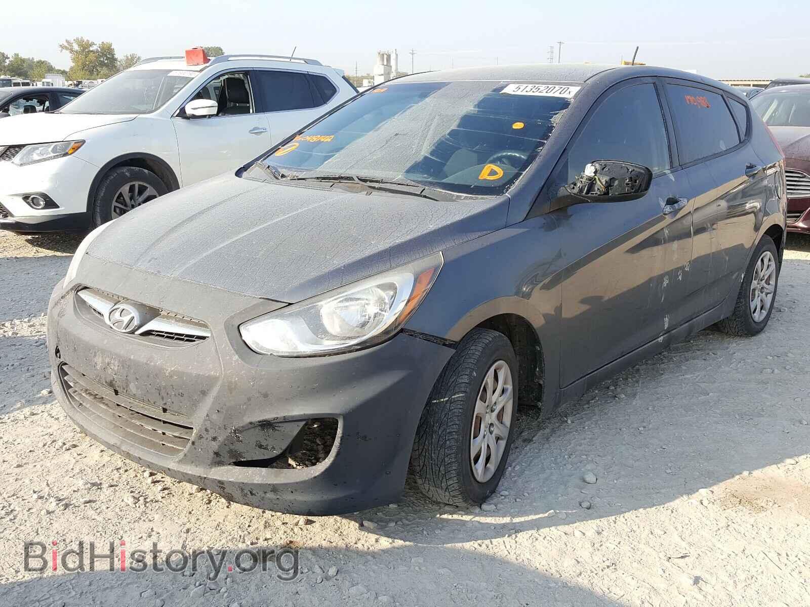 2012 HYUNDAI ACCENT - VIN: KMHCT5AEXCU048142 - Photo 2