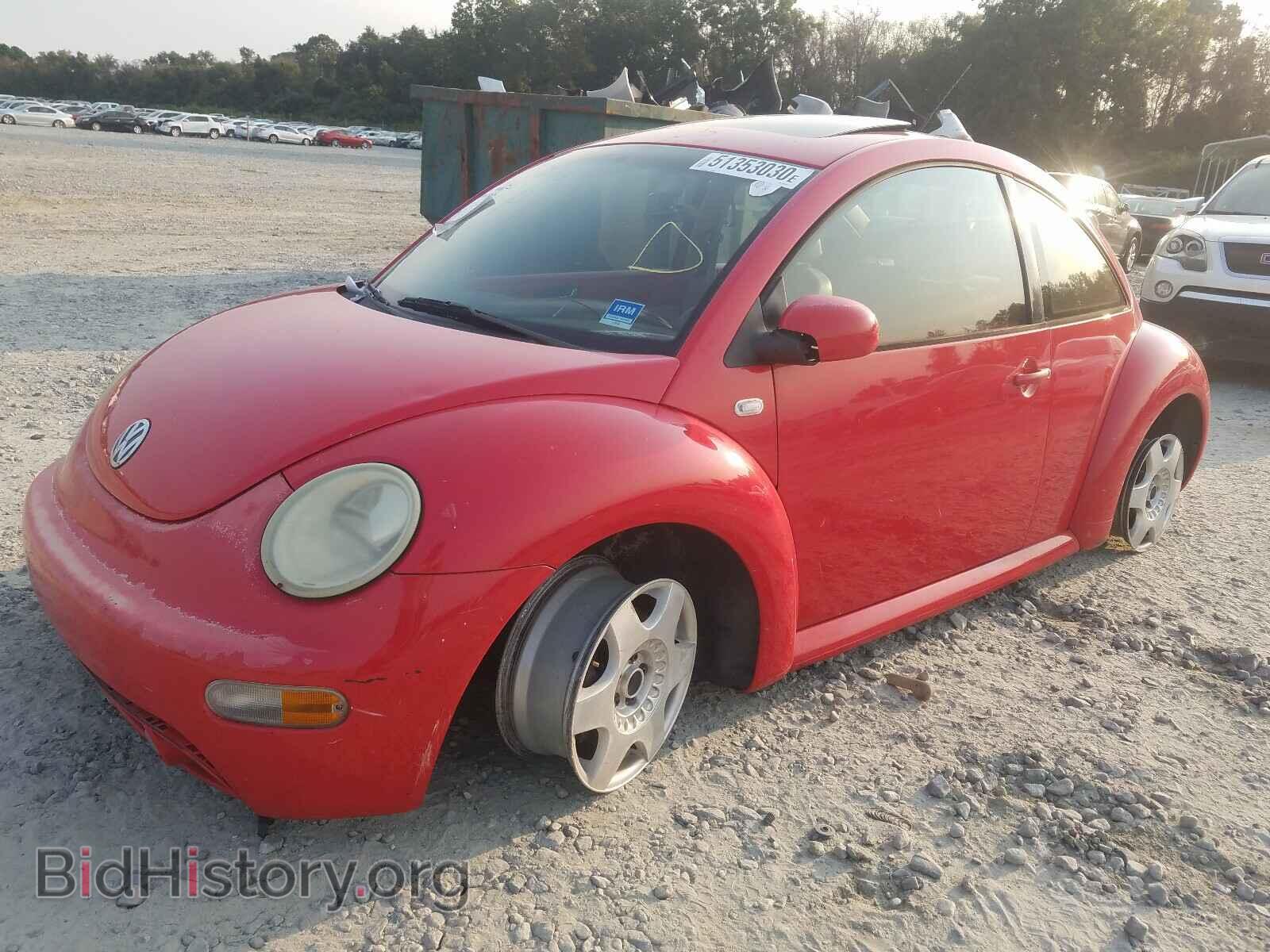 2002 VOLKSWAGEN BEETLE - VIN: 3VWDD21C82M407345 - Фото 2