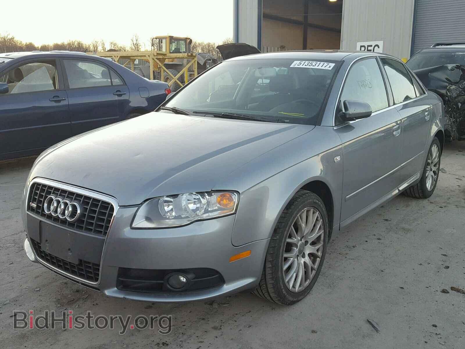 2008 AUDI A4 - VIN: WAUDF78E98A151673 - Фото 2