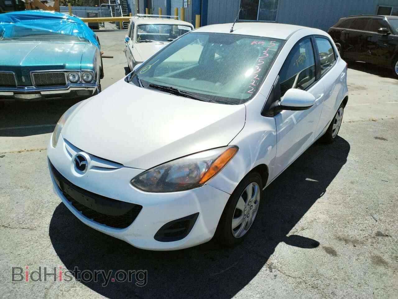 2012 MAZDA 2 - VIN: JM1DE1KZ3C0145249 - Фото 2