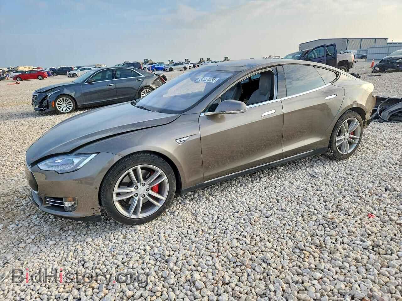 Photo 5YJSA1E42FF115359 - TESLA MODEL S 2015