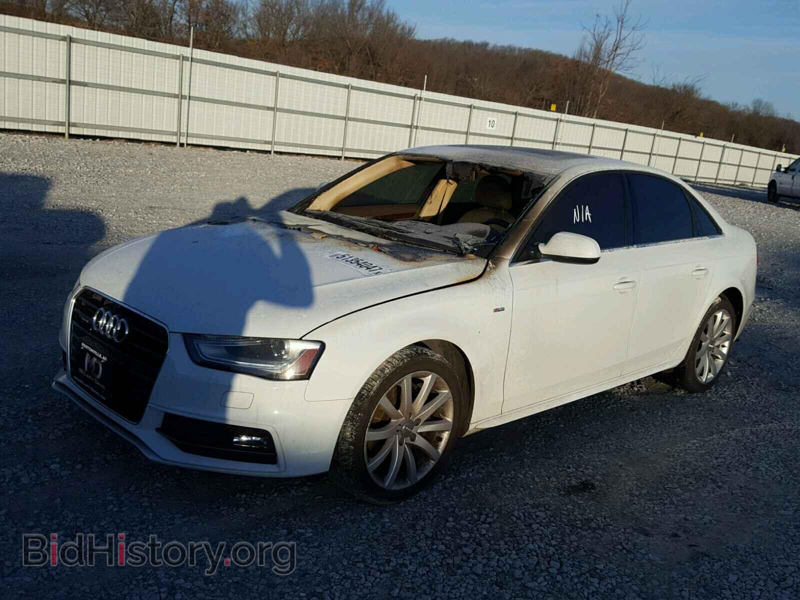 2014 AUDI A4 - VIN: WAUBFAFLXEA070554 - Фото 2