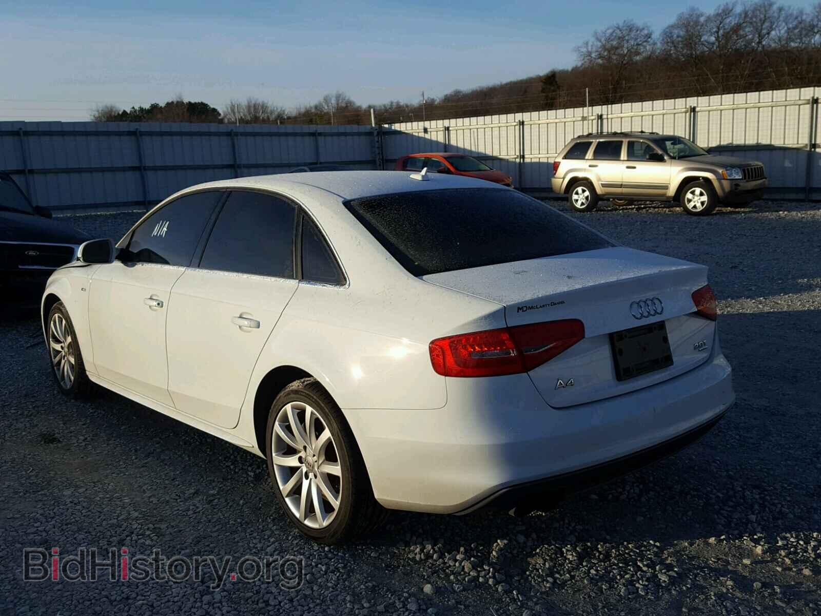 2014 AUDI A4 - VIN: WAUBFAFLXEA070554 - Фото 3