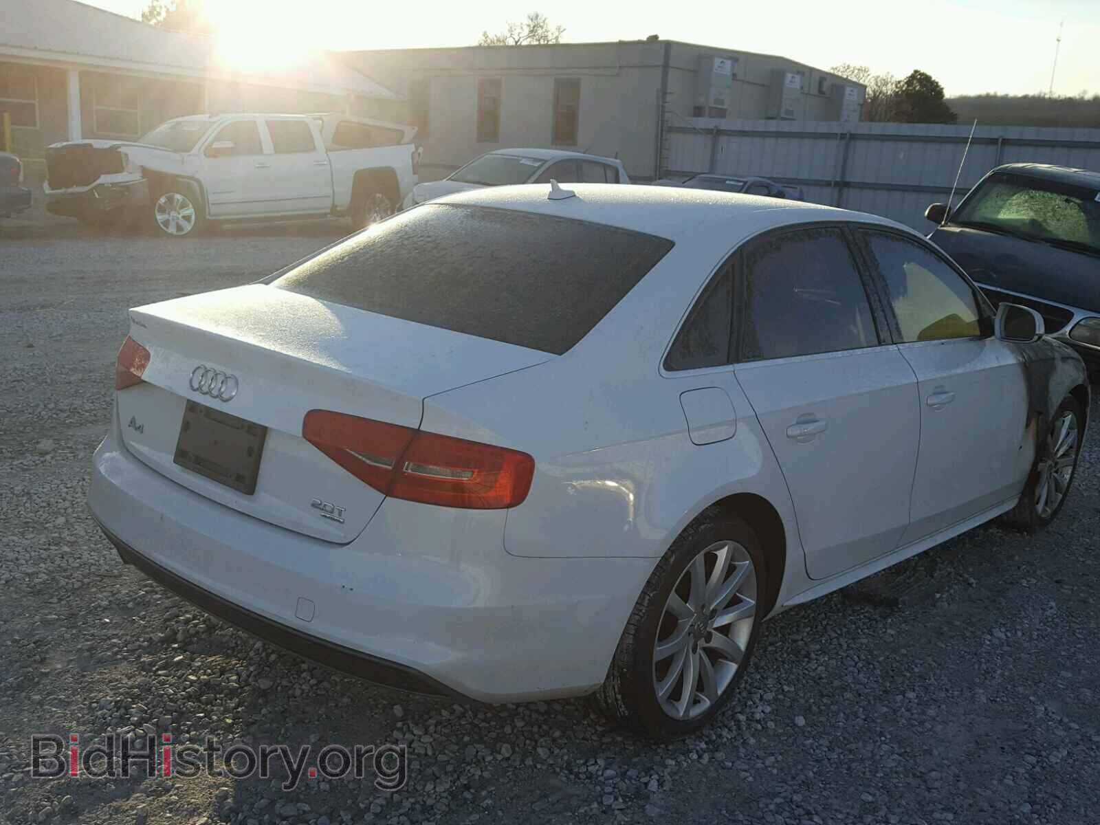 2014 AUDI A4 - VIN: WAUBFAFLXEA070554 - Фото 4