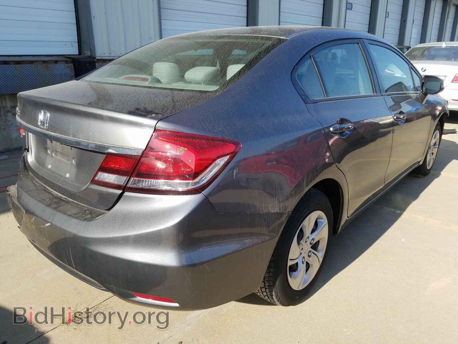 2013 HONDA CIVIC - VIN: 19XFB2F50DE091304 - Фото 4