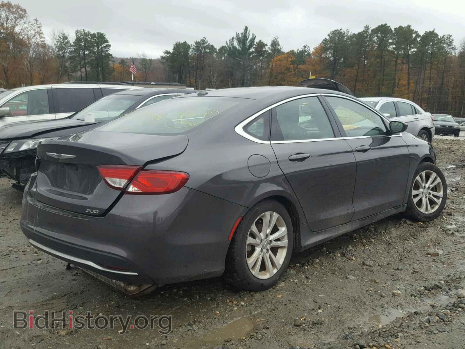2015 CHRYSLER 200 - VIN: 1C3CCCAB0FN607215 - Фото 4