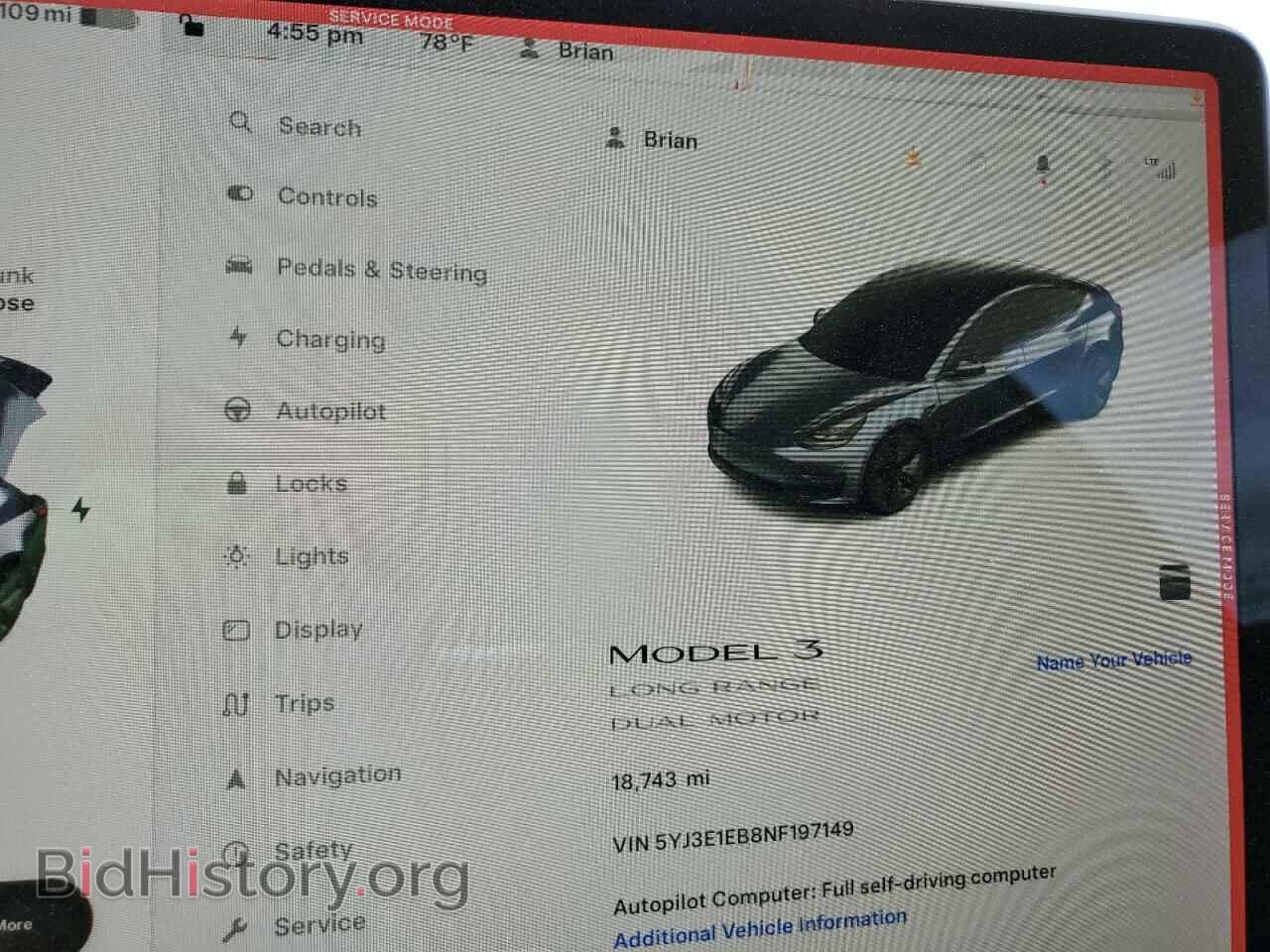 2022 TESLA MODEL 3 - VIN: 5YJ3E1EB8NF197149 - Photo 9