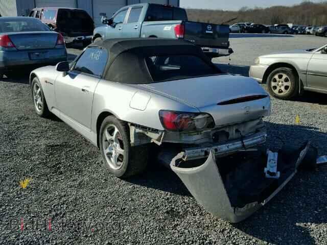 2002 HONDA S2000 - VIN: JHMAP11482T008774 - Фото 3