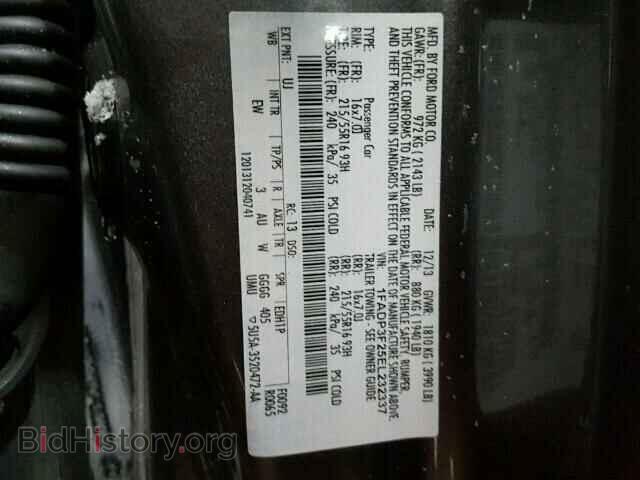 2014 FORD FOCUS - VIN: 1FADP3F25EL232337 - Фото 10