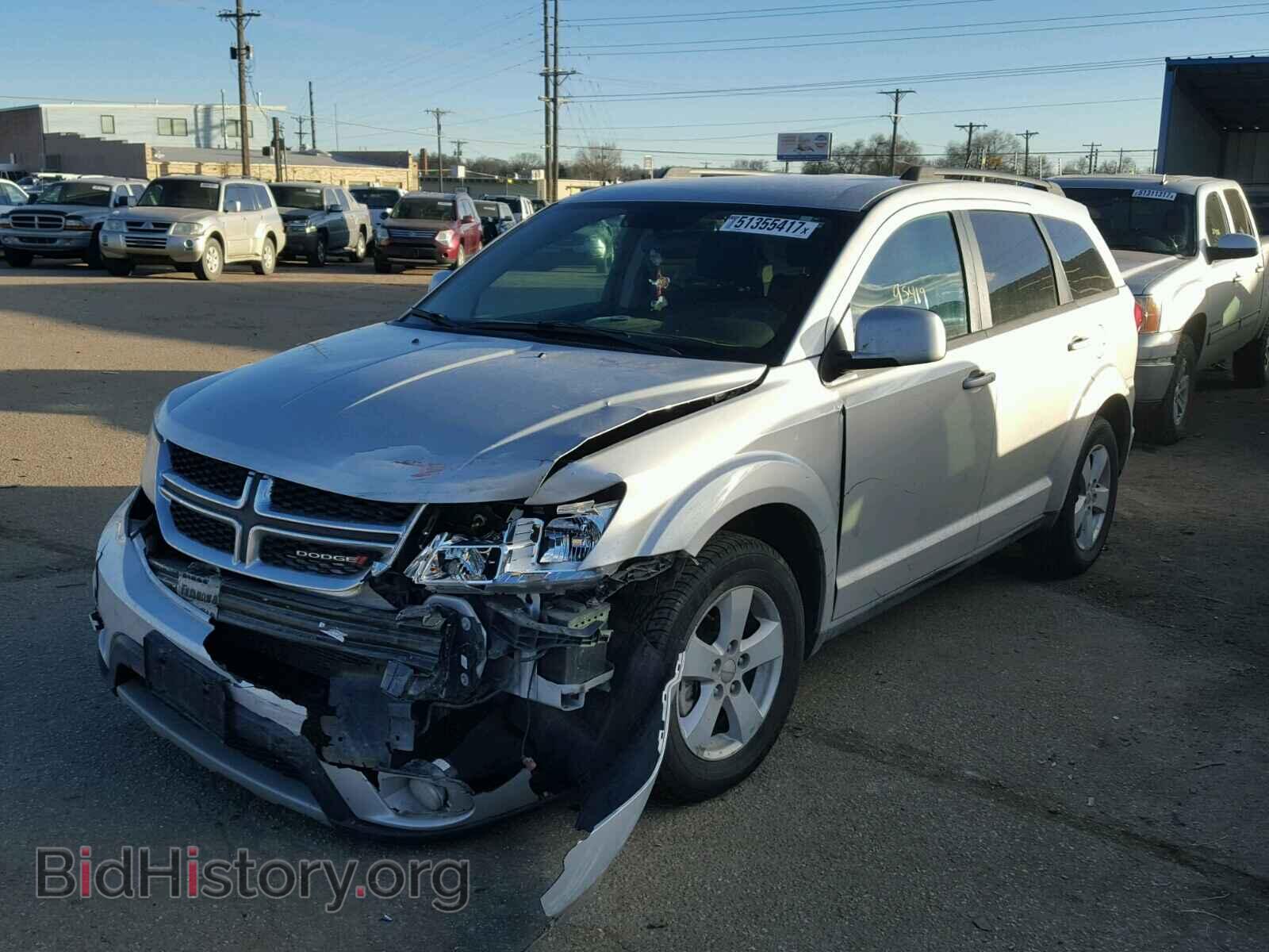 2012 DODGE JOURNEY - VIN: 3C4PDCBG7CT387121 - Фото 2