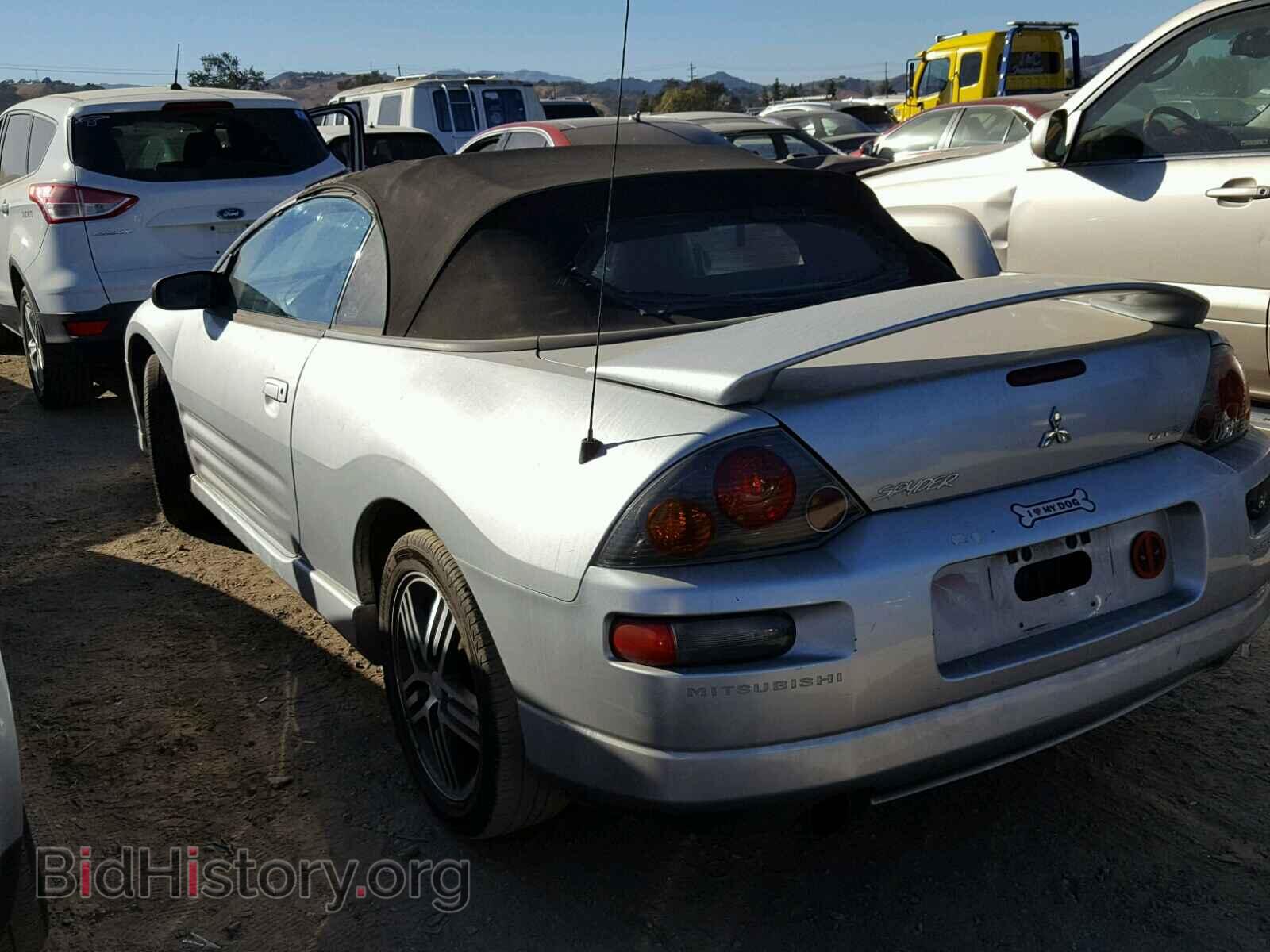 2003 MITSUBISHI ECLIPSE - VIN: 4A3AE75H53E070143 - Фото 3