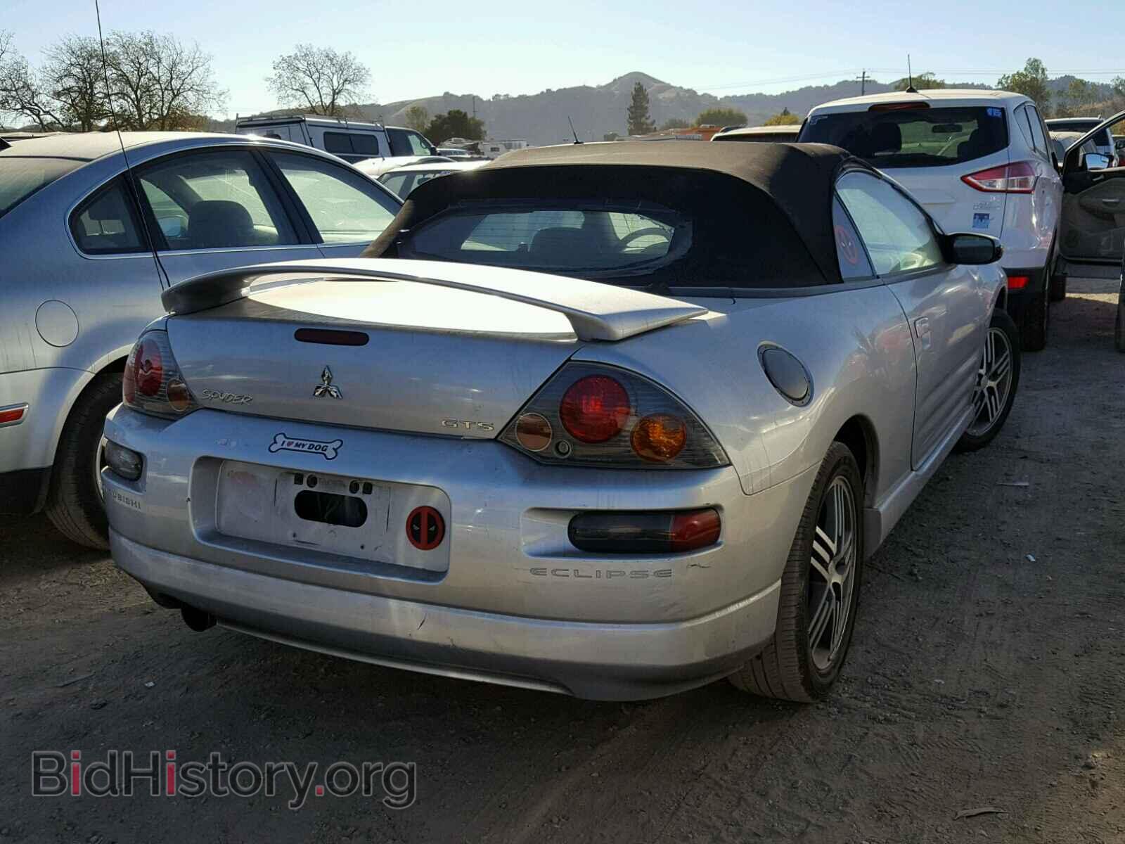 2003 MITSUBISHI ECLIPSE - VIN: 4A3AE75H53E070143 - Фото 4