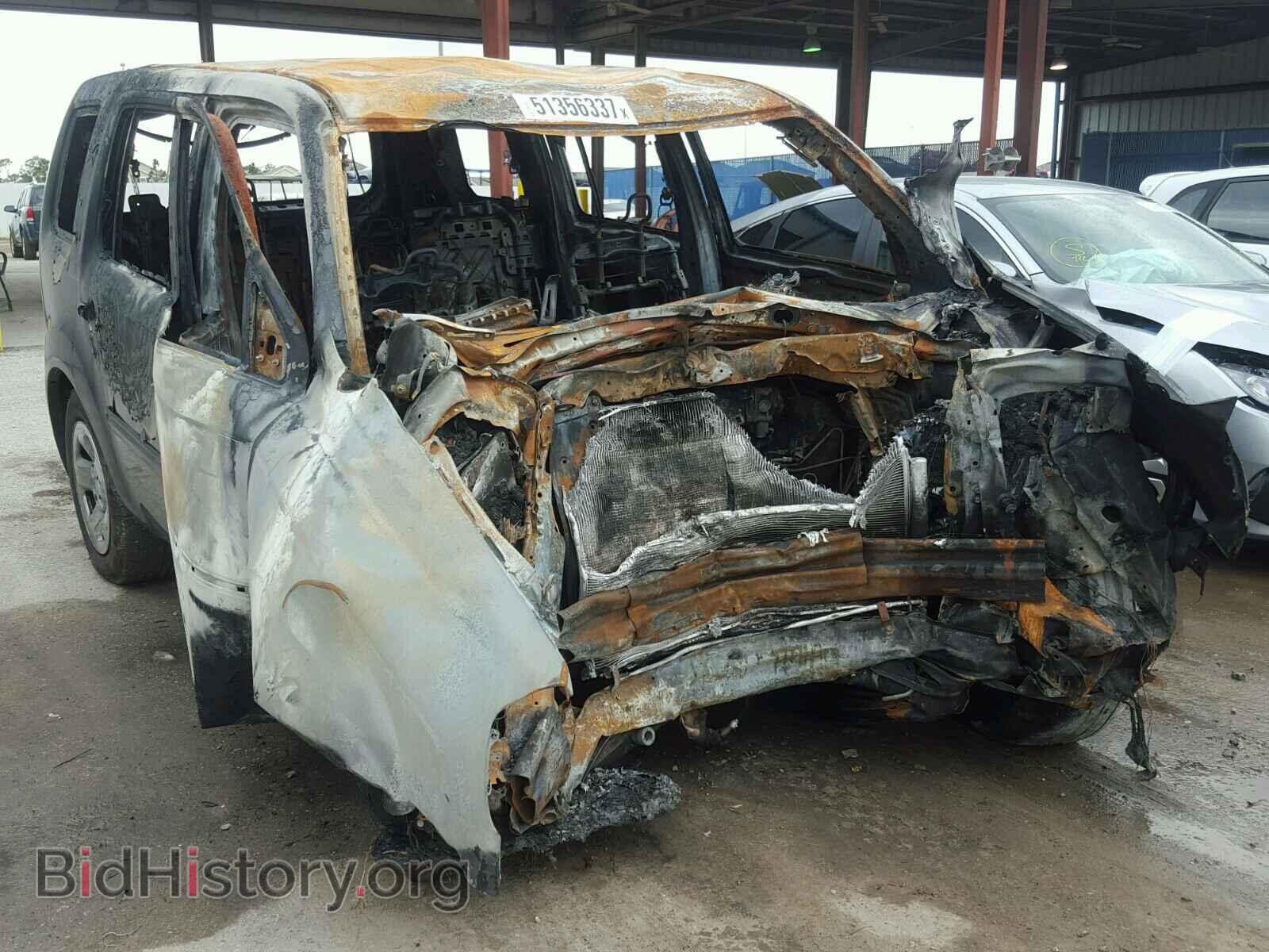Фотография 5FNYF3H26CB006979 - HONDA PILOT 2012