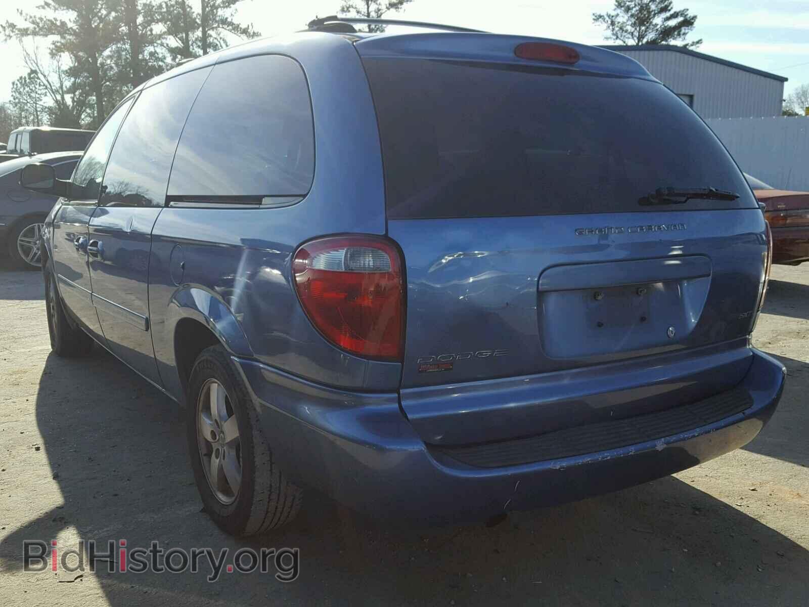 2007 DODGE CARAVAN - VIN: 2D8GP44L67R193665 - Фото 3