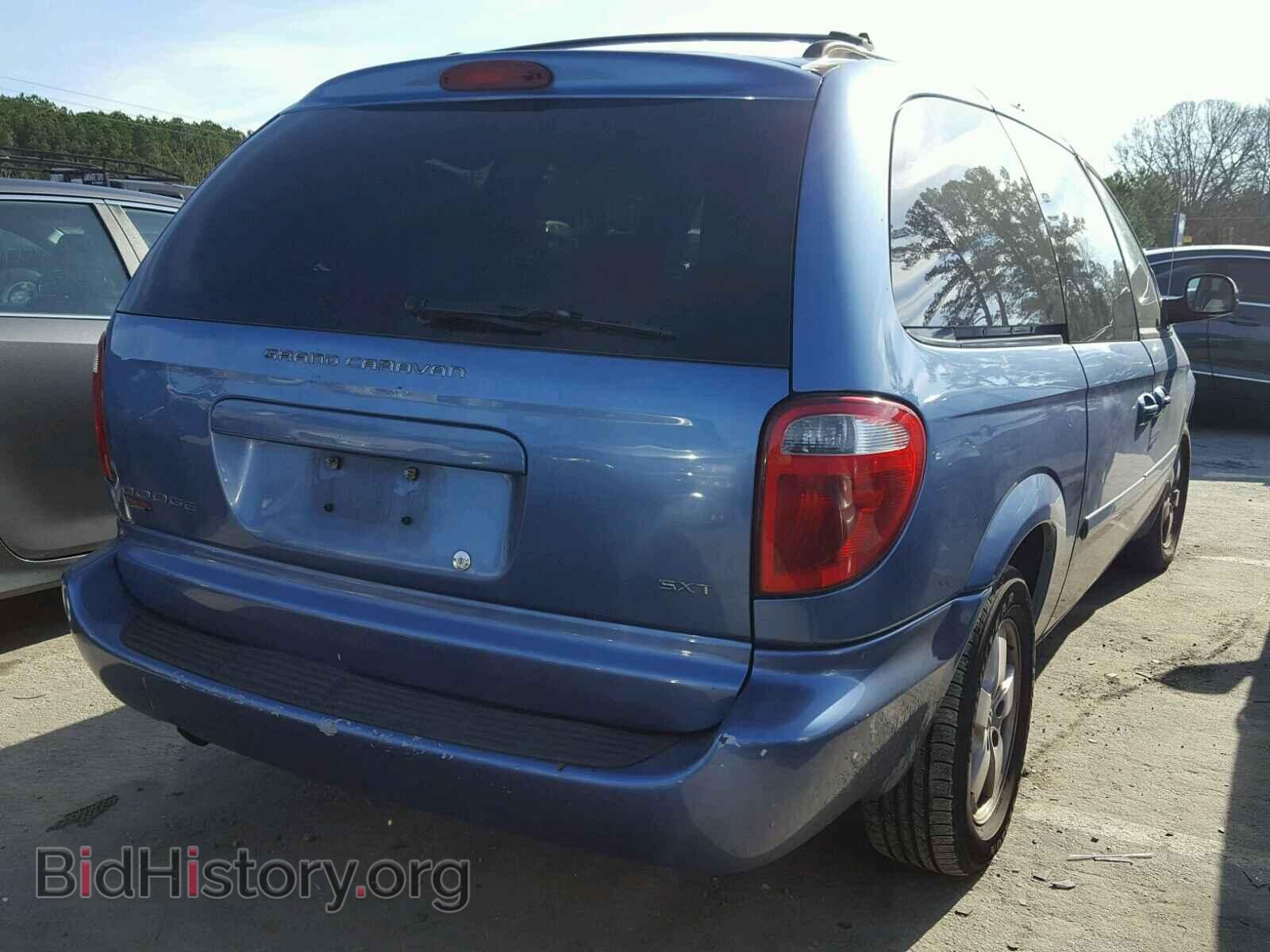 2007 DODGE CARAVAN - VIN: 2D8GP44L67R193665 - Фото 4