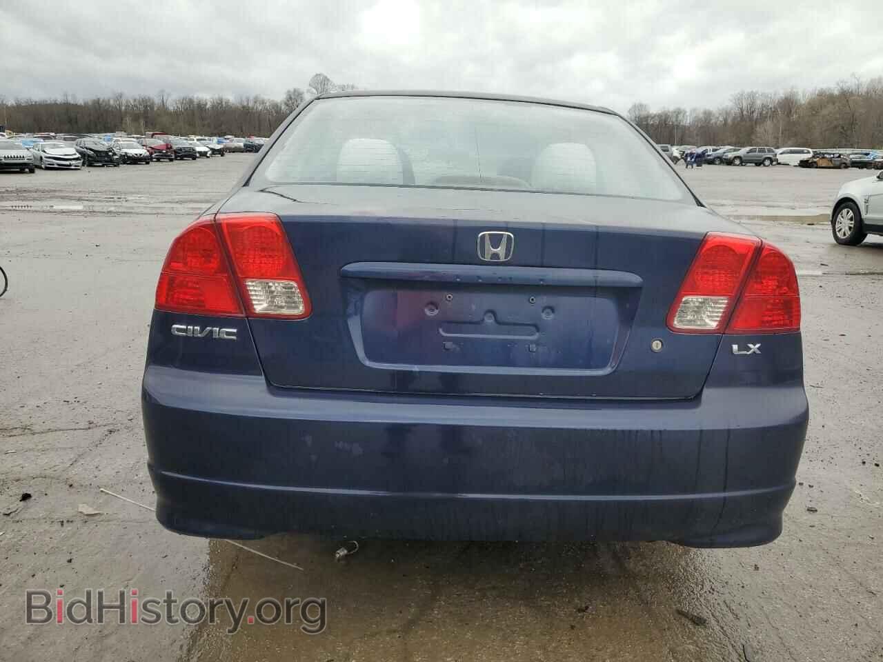 2005 HONDA CIVIC - VIN: 2HGES155X5H555410 - Фото 6