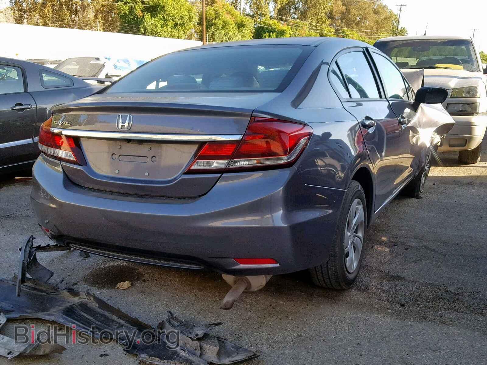 2014 HONDA CIVIC LX - VIN: 19XFB2F52EE241981 - Фото 4