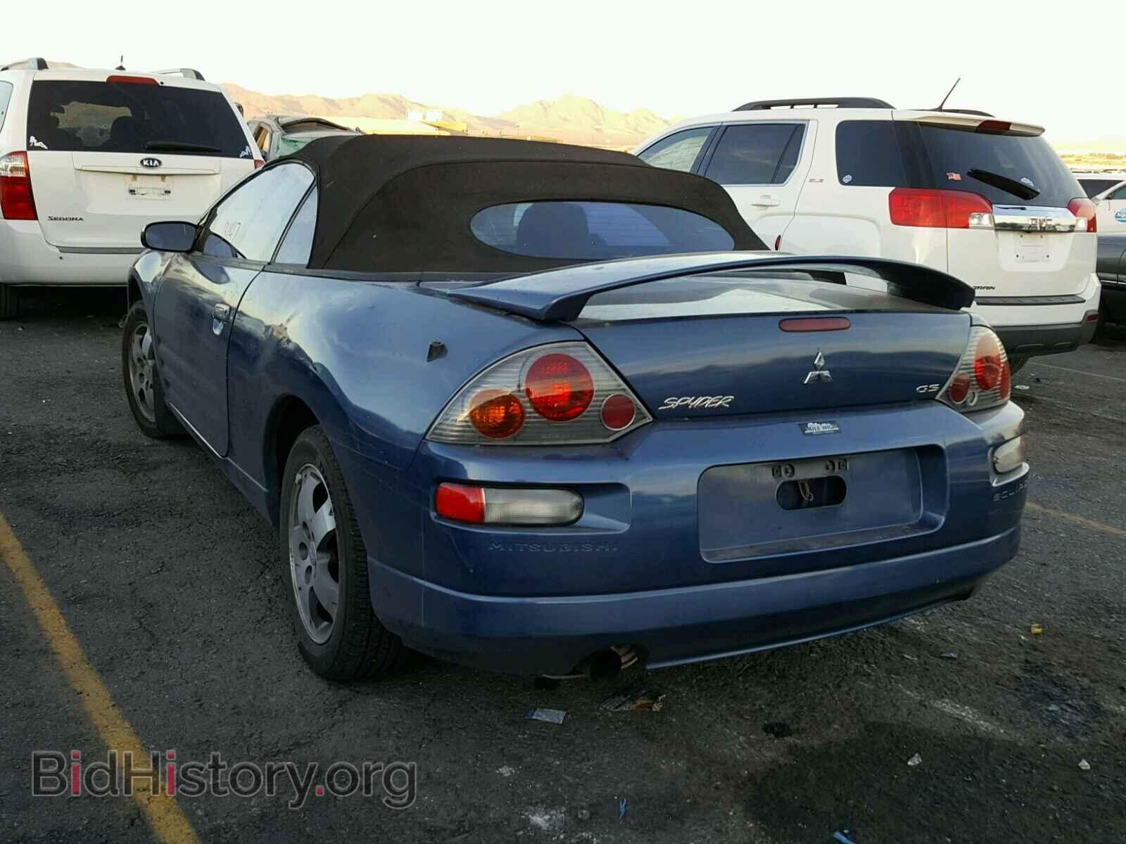 2003 MITSUBISHI ECLIPSE - VIN: 4A3AE45G03E040747 - Фото 3