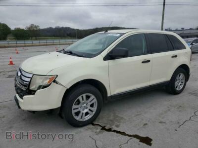 2008 Ford EDGE SE, cream — VIN 2FMDK36C68BB46438, Copart
