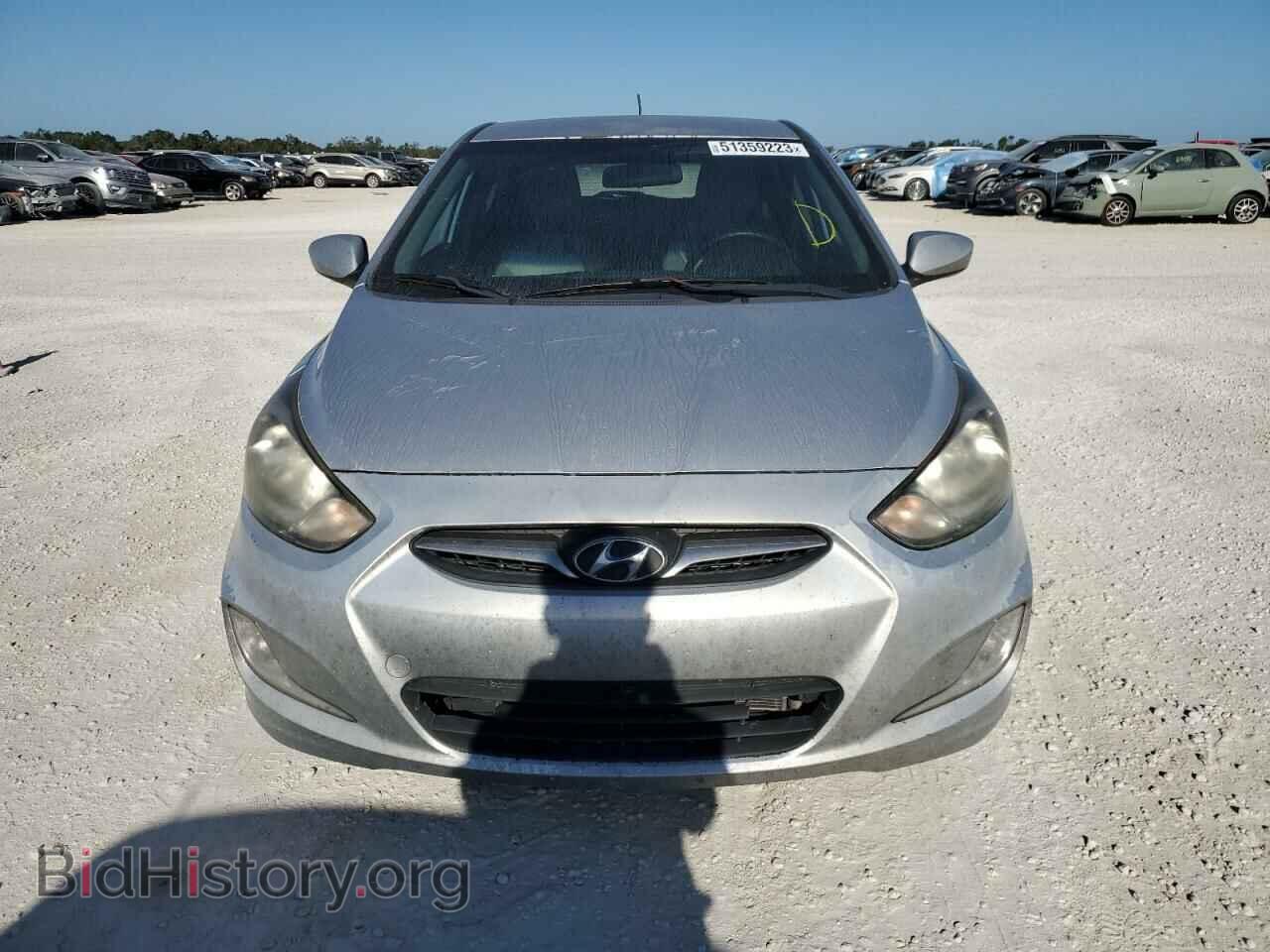 2012 HYUNDAI ACCENT - VIN: KMHCU5AE1CU048897 - Фото 5