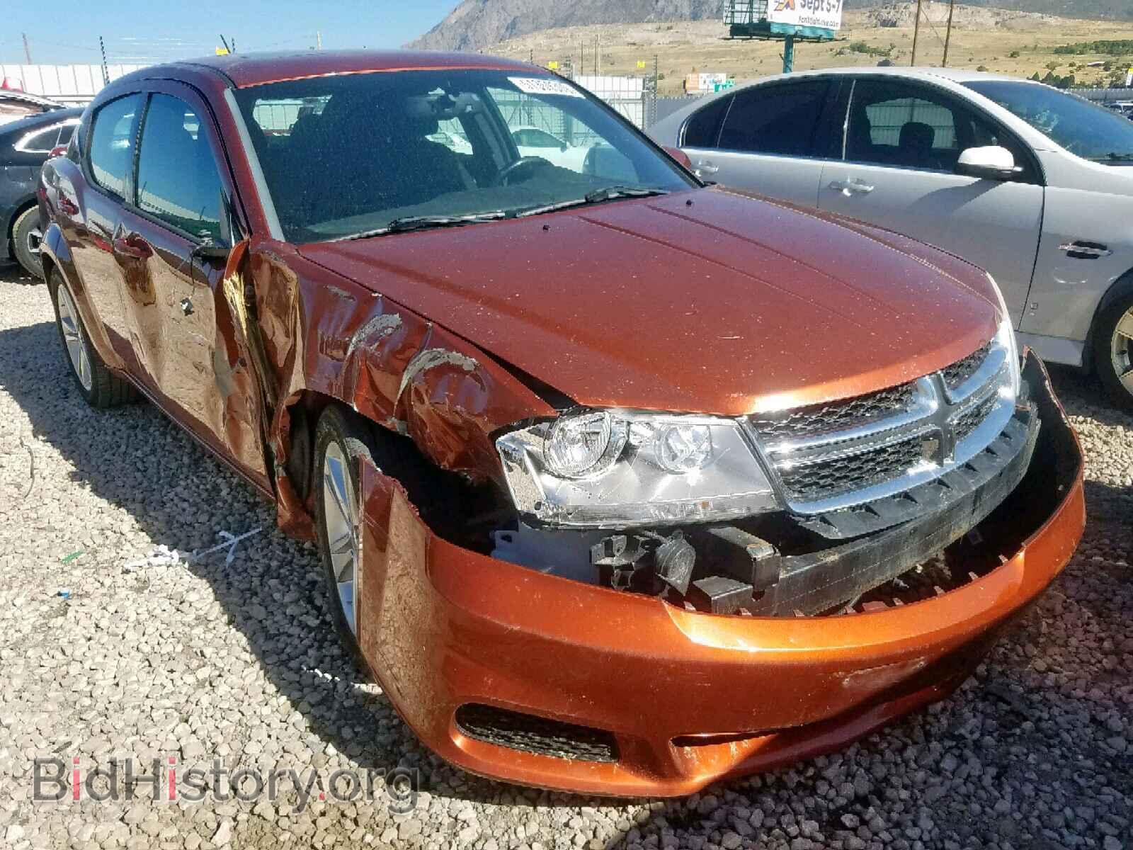 Фотография 1C3CDZCB4CN183093 - DODGE AVENGER 2012