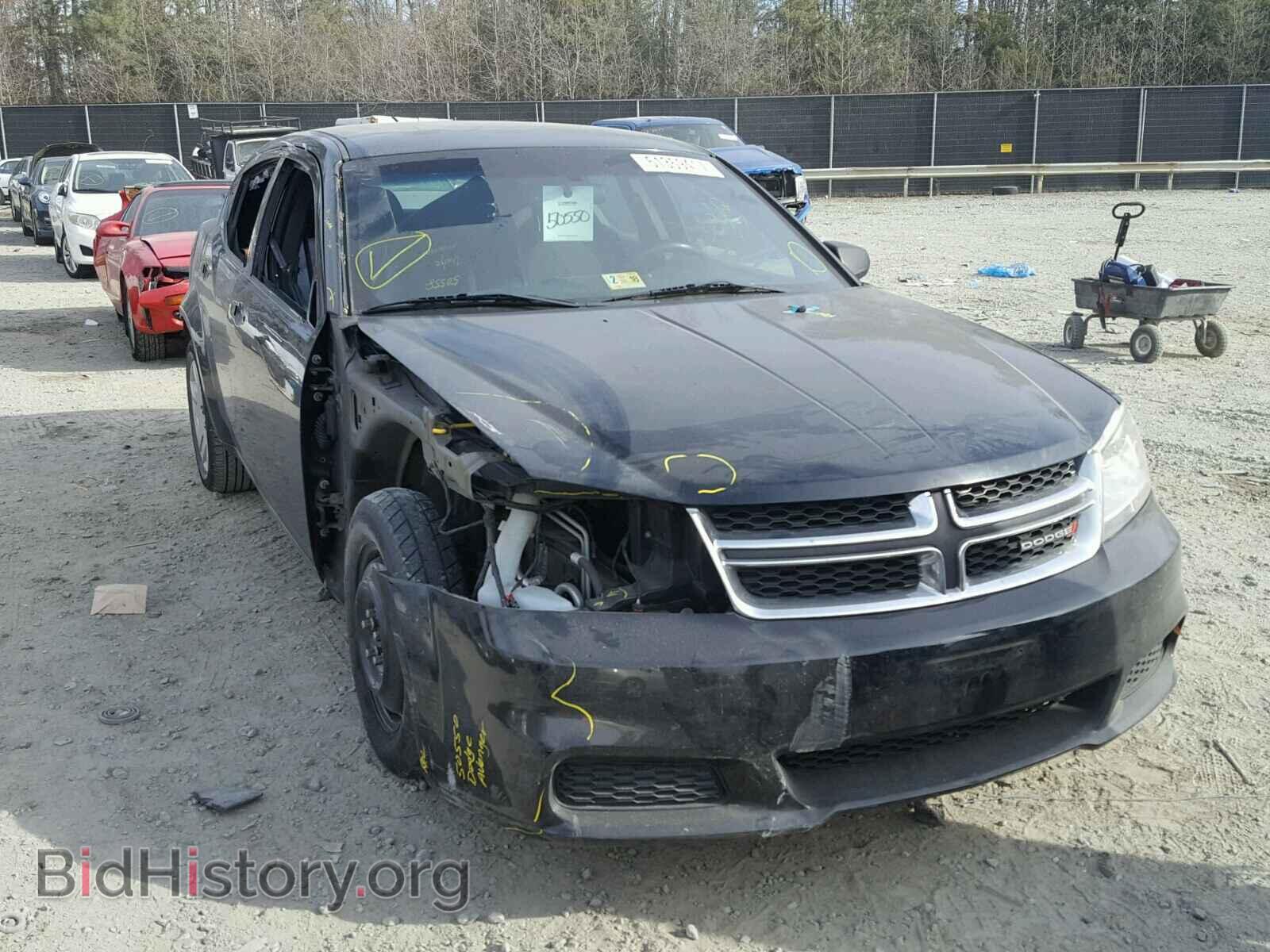 Photo 1C3CDZAB0CN128661 - DODGE AVENGER 2012