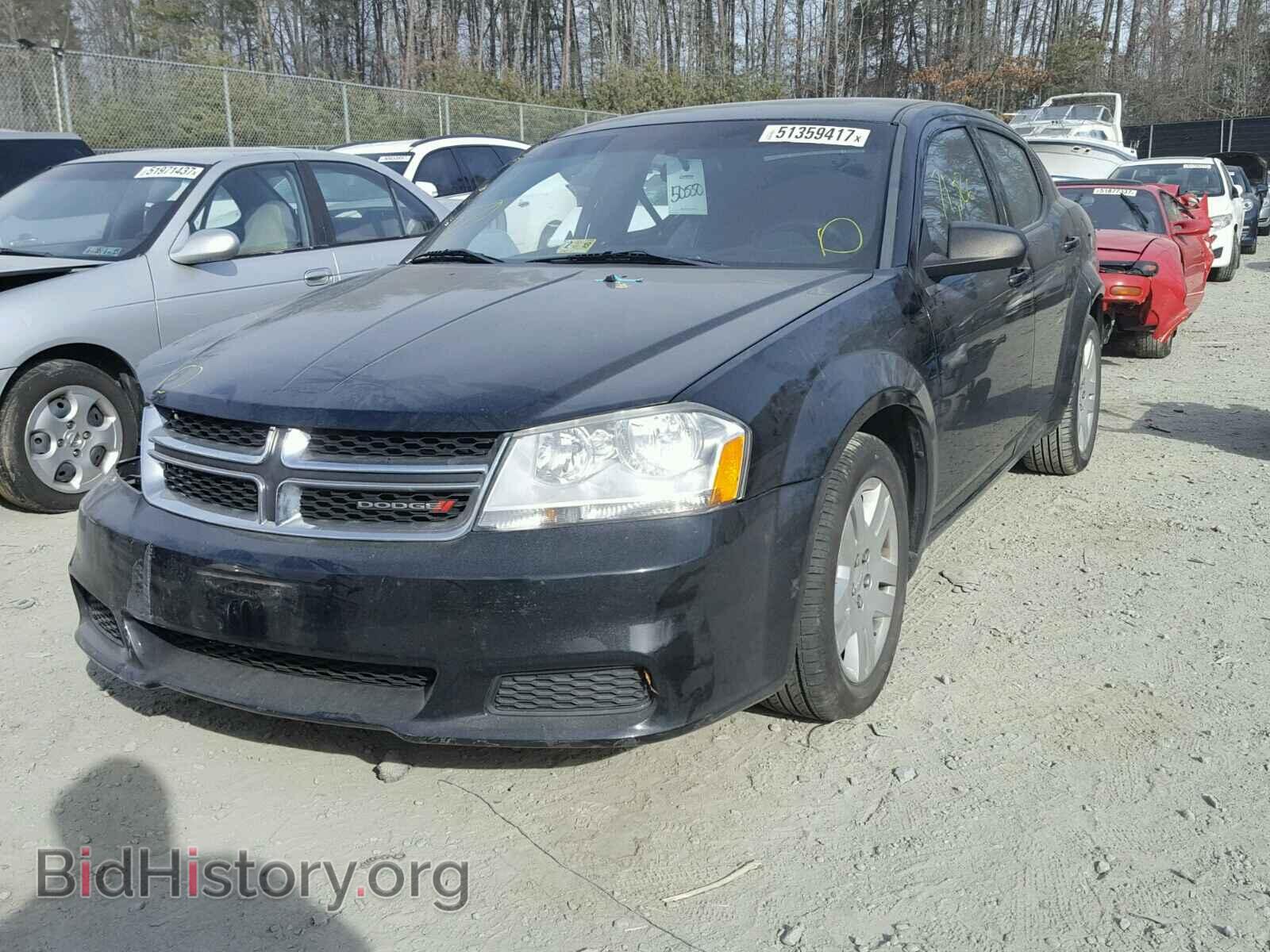 2012 DODGE AVENGER - VIN: 1C3CDZAB0CN128661 - Фото 2