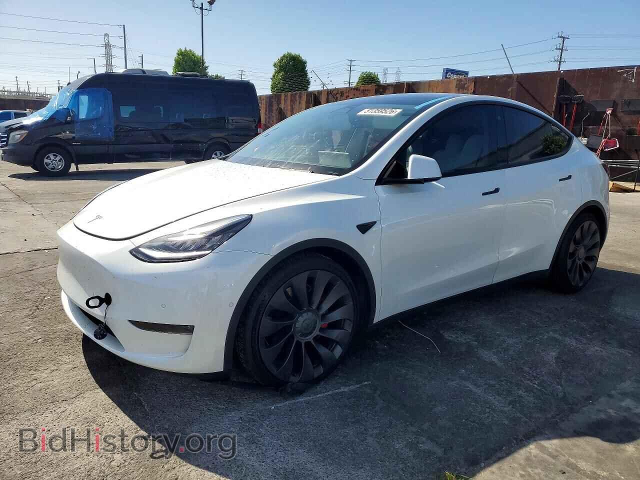 Photo 5YJYGDEF3MF072143 - TESLA MODEL Y 2021