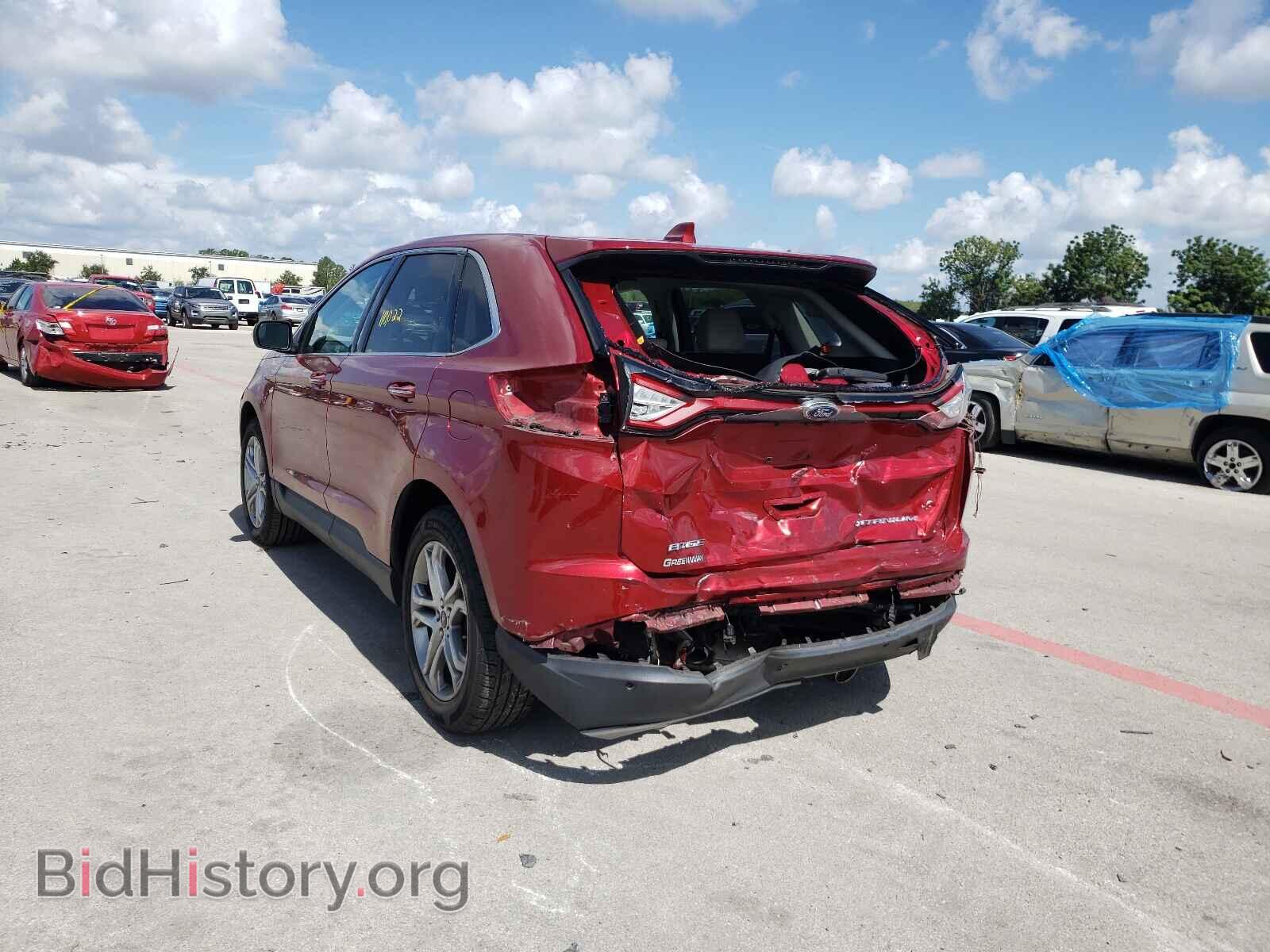 2015 FORD EDGE - VIN: 2FMTK3K87FBB58897 - Фото 3