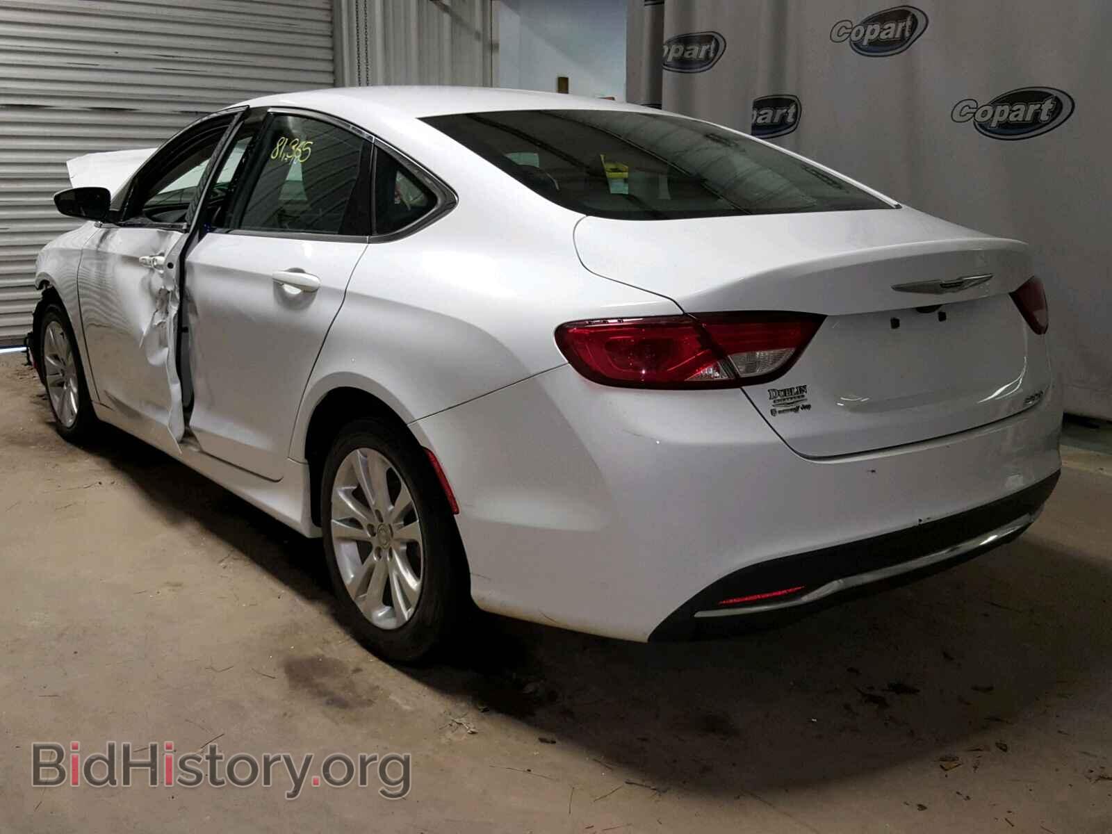 2016 CHRYSLER 200 - VIN: 1C3CCCABXGN102297 - Фото 3