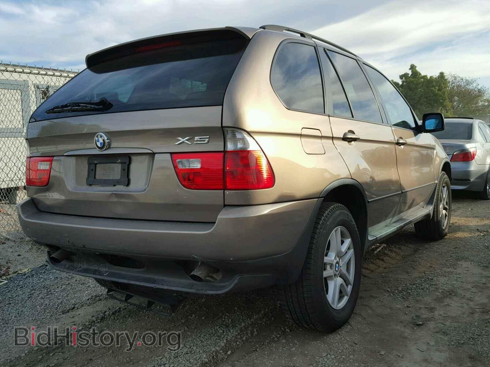 2005 BMW X5 - VIN: 5UXFA13545LY23491 - Фото 4