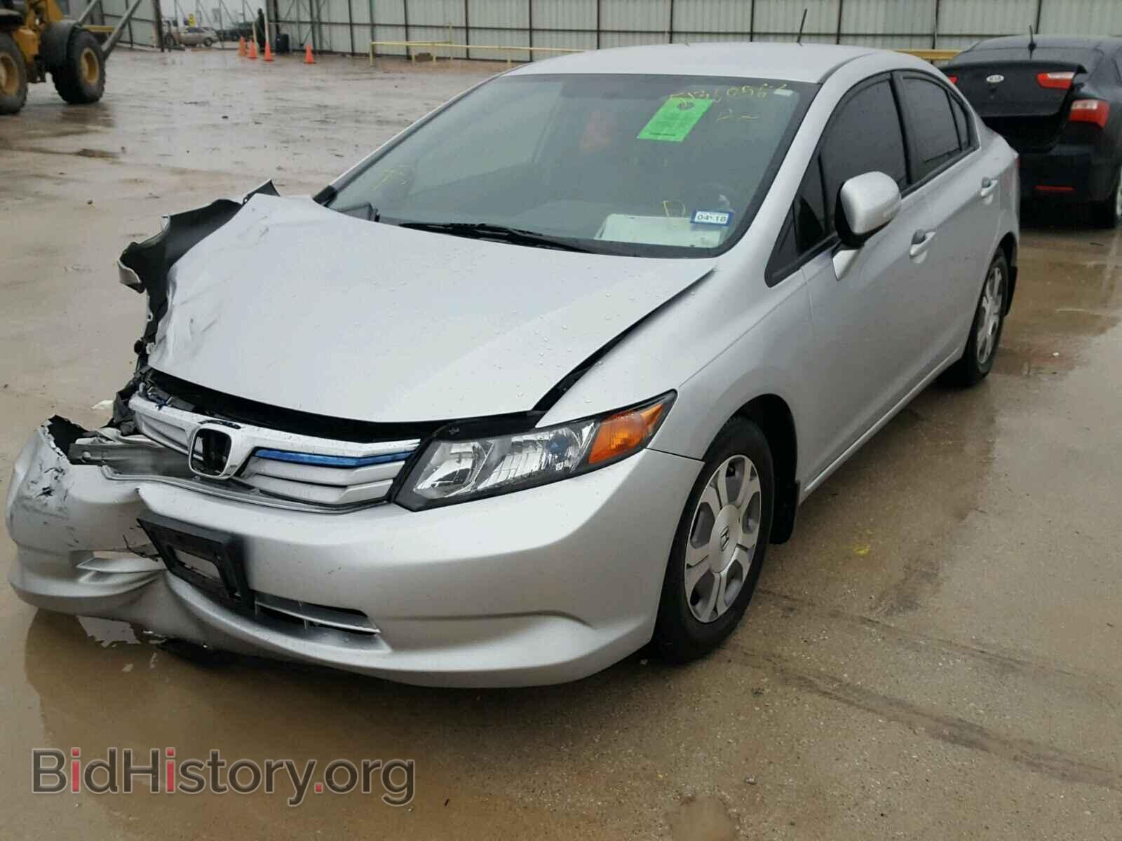 2012 HONDA CIVIC - VIN: JHMFB4F21CS008829 - Фото 2