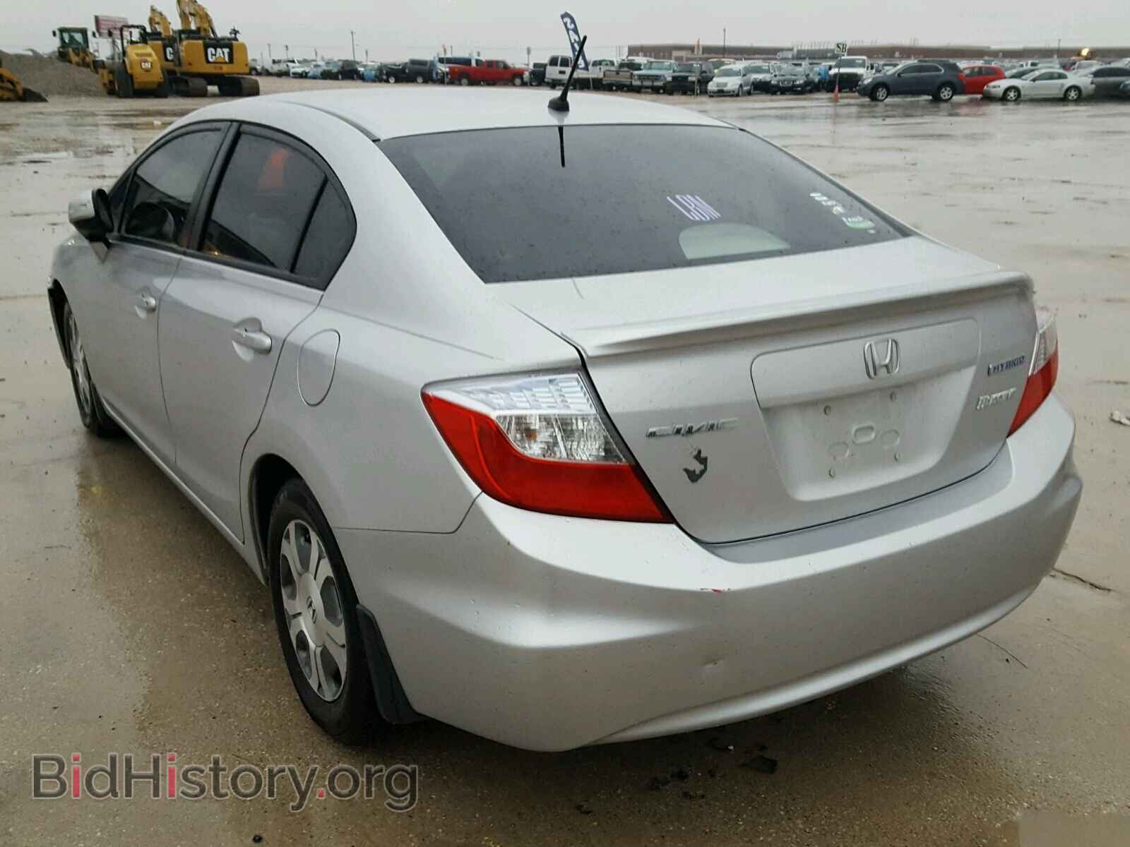 2012 HONDA CIVIC - VIN: JHMFB4F21CS008829 - Фото 3