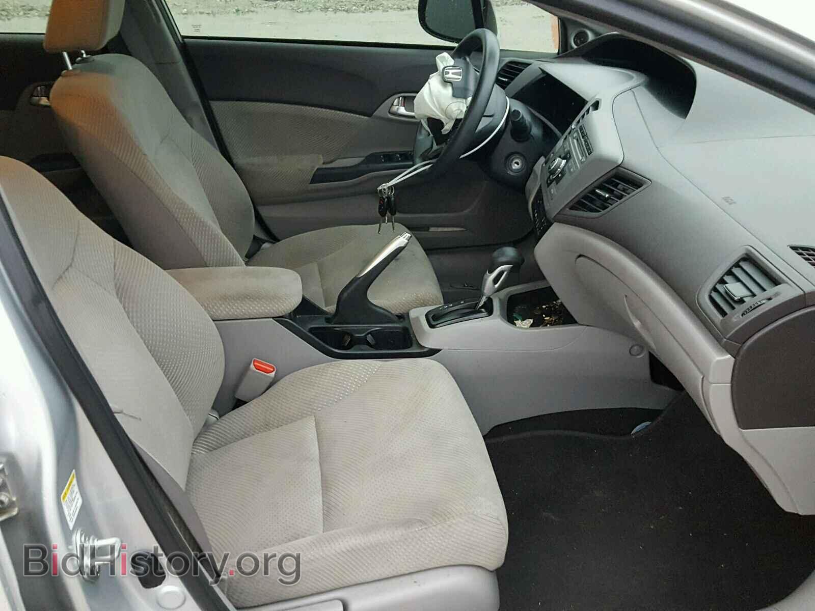 2012 HONDA CIVIC - VIN: JHMFB4F21CS008829 - Фото 5