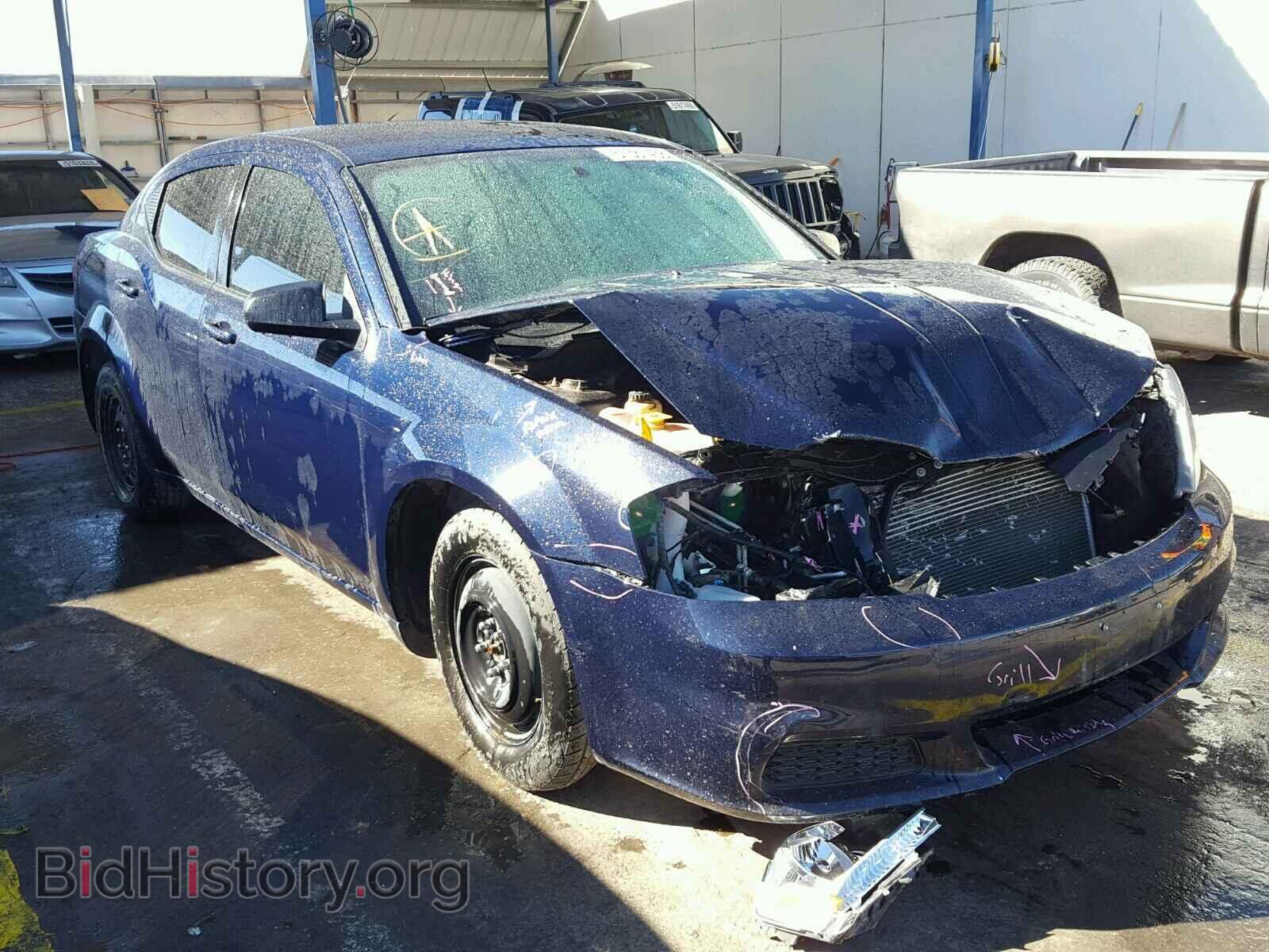 Фотография 1C3CDZAB6DN552055 - DODGE AVENGER 2013